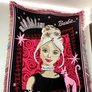 Original Barbie Blanket/Tapestry Wall Art